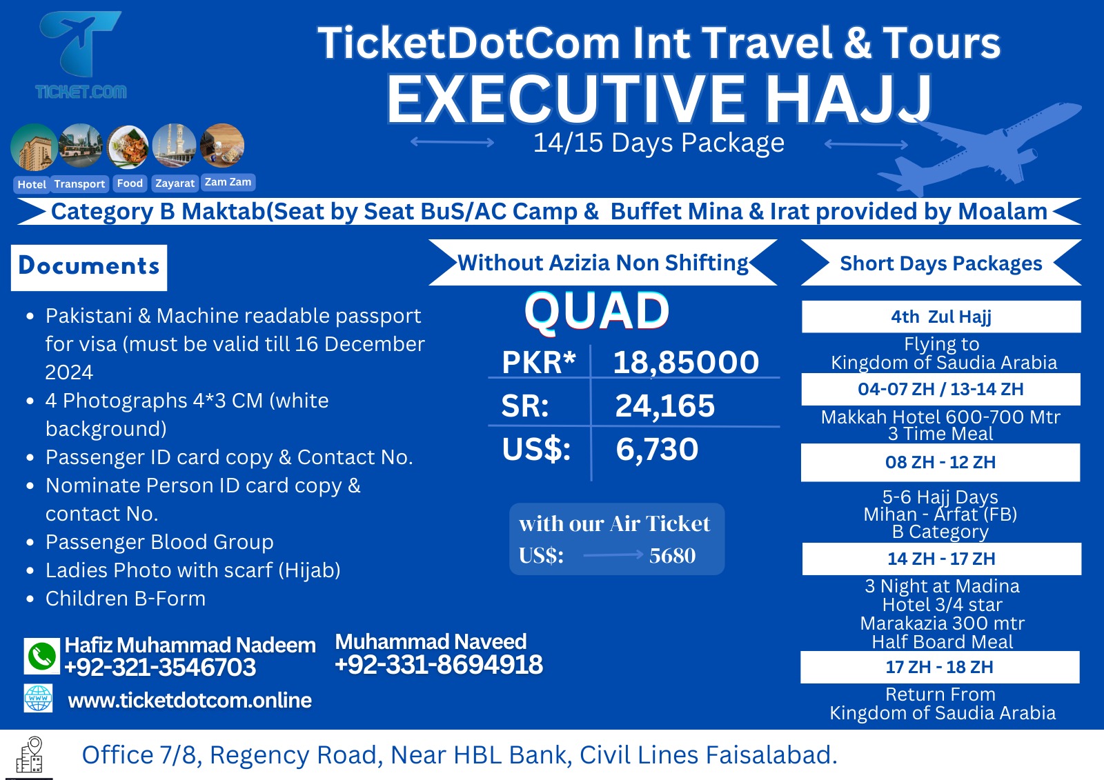 Hajj Exclusive Offers